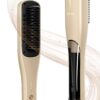 Hair Straightener Brush,Venxis Straightening Comb with Steam, 3 Temp Settings & 20s Fast Heating, 120 Voltage&30-Minute Auto Shut-Off, Steam Design for Hair Treatment