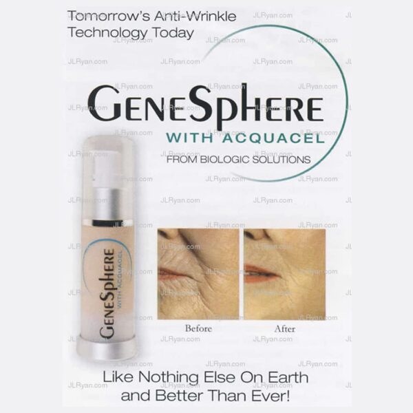 Genesphere With Acquacell Anti-Aging Away Lines and Wrinkles Absorb Moisture Skin Care (Set Of 2)