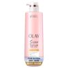 Olay Super Serum Body Wash for Extra Dry Skin, 24hr Long Lasting Hydration, 5+ Ingredient Serum Complex for Bright Even Firm Luminous Skin, 18.5 fl oz