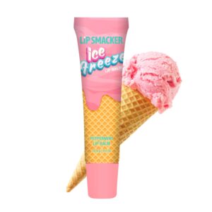 Lip Smacker Ice Freeze Balm, Ultra-Hydrating & Cooling Lip Balm with Refreshing Flavor, Sheer Tint & Minty Sensation, Soft-Served Creamy Formula, Moisturizing & Nourishing Lip Care - Peppermint