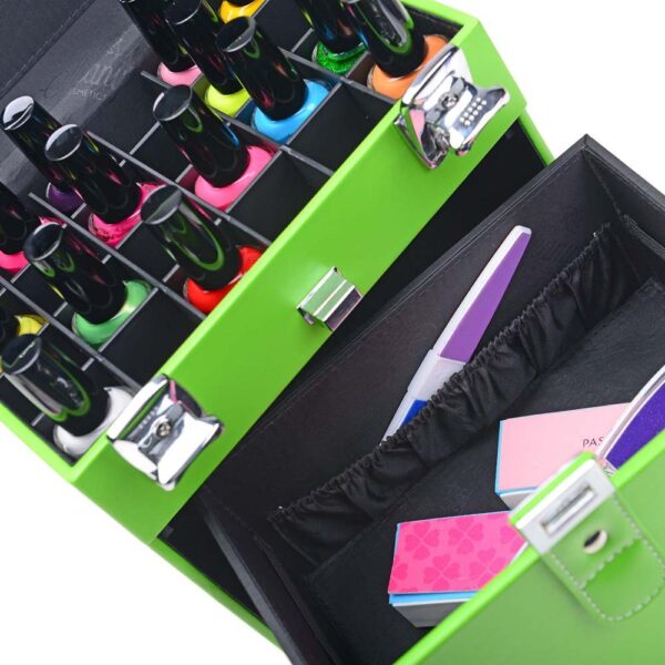 SHANY Color Matters - Makeup Travel Case Nail Accessories Organizer and Makeup Train Case - Makeup Storage Box - Bird of Paradise