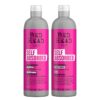 Bed Head by TIGI Frizz Control Shampoo and Conditioner Set for Dry Hair, Self Absorbed Nourishing Hair Care to Visibly Repair and Strengthen Hair From Within, 25.36 Fl oz, 2 Pack