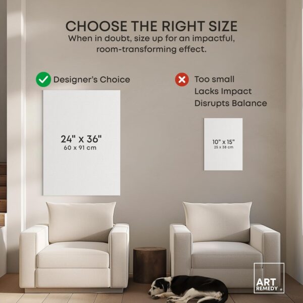 Sunset Floral Perfume Canvas Coquette Trendy Art, Gold Frame, 16" x 24"