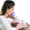MABIS Facial Steamer, Steam Inhaler, FSA Eligible, Vaporizer or Vocal Steamer with Aromatherapy Diffuser and Soft Face Mask for Cleansing, Sinus Pressure, Congestion, Colds and Cough, 25mL
