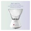 True Glow by Conair Facial Steamer - Face Steamer for Facial Deep Cleaning - Home Facial Spa