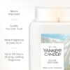 Yankee Candle Large Jar Scented Candle with up to 150 Hour Burn Time, Premium Plant Wax Blend for Consistent Burn, 22 oz Jar Candle with Room Filling Fragrance, Clean Cotton