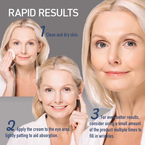 Enaskin Naturals Instant Eye & Face Lift Cream - Rapid Tightener and Wrinkle Filler for Deep Wrinkles - 0.5 oz