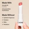Honest Beauty Moisturizing Vegan Tinted Lip Balm | Antioxidant-rich Acai Extracts + Avocado Oil | Paraben Free + Cruelty Free | Plum Drop