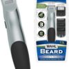 Wahl Groomsman Battery Operated Facial Hair Trimmer for Beard & Mustache Trimming Including Light Detailing and Body Grooming – Model 9906-717V