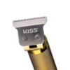 KISS Precision Blade Cordless Trimmer with Stainless Steel T-Blade, Powerful High-Torque, High-Speed Motor, 3 Blade Guard Attachments & Blade Cover, USB Cable & Long-Lasting Lithium Ion Battery