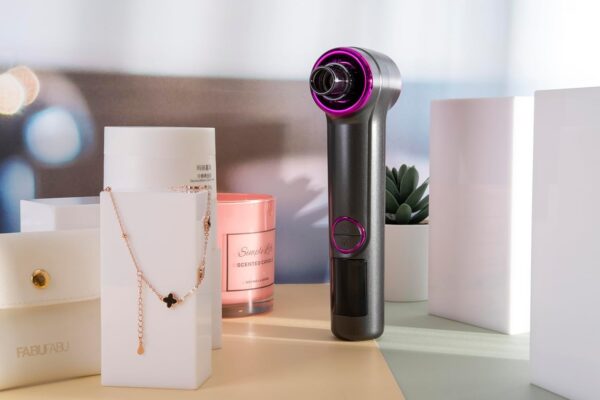 Fabufabu Blackhead Remover Pore Vacuum,Upgraded Facial Pore Cleaner,Electric Comedone Whitehead Extractor Tool-3 Suction Power,5 Probes,USB Rechargeable Blackhead Vacuum Kit for Women & Men