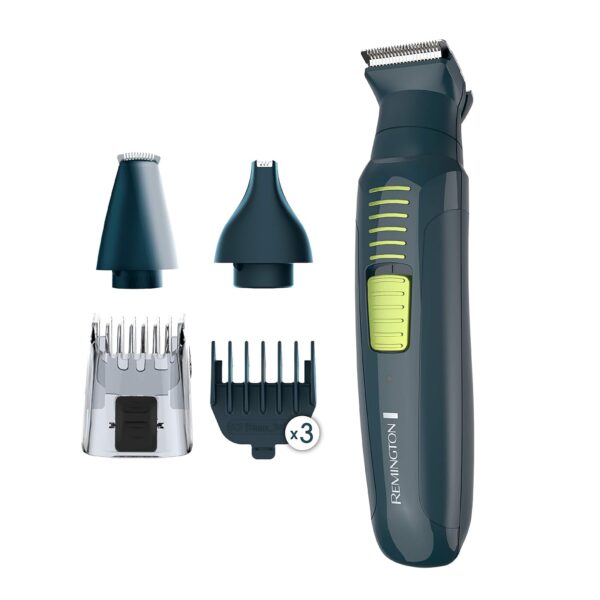 Remington Ultrastyle Rechargeable Total Grooming Kit, PG6111, Teal/Green