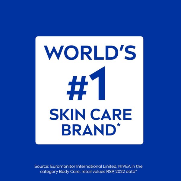 NIVEA Skin Care Set For Her, Nourishing Body Wash, Moisturizing Body Lotion, Lip Balm Stick with Shea Butter, & Hand Cream, 4 Piece Gift Set