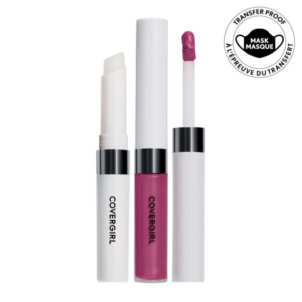 COVERGIRL Outlast All-Day Lip Color Custom Reds, Unique Burgundy , 2 Piece Set