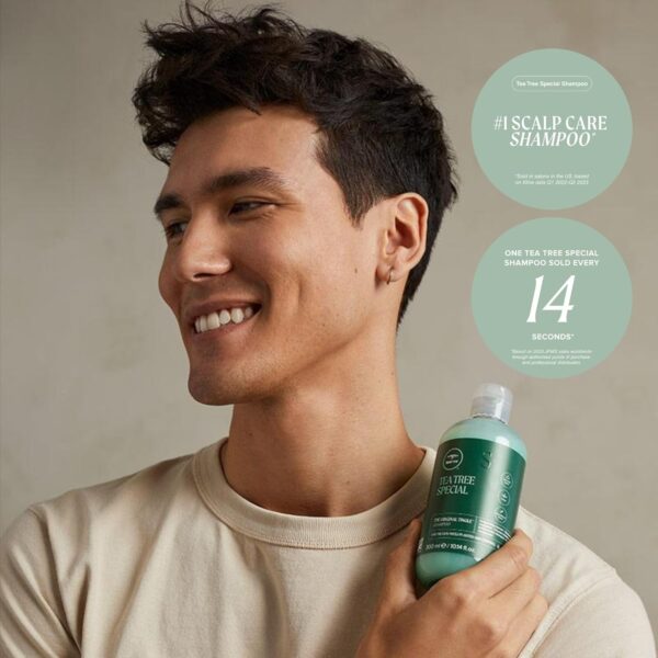Tea Tree Special Shampoo, Deep Cleans, Refreshes Scalp, For All Hair Types, Especially Oily Hair