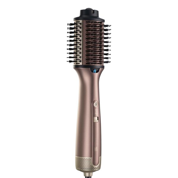 INFINITIPRO by CONAIR 2-in-1 Blow Dryer Brush | Wet-to-Dry Hot Air Styler for All Hair Types | 3" Oval Barrel | Volumize Smooth Refresh