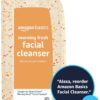 Amazon Brand - Solimo Morning Fresh Facial Cleanser with Ginseng and Vitamin C, 8 fl oz