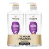 Pantene Shampoo, Sheer Volume - Lightweight Nourishment for Fine, Color-Treated Hair, 72-Hour Fullness and Body, 27.7 Oz Each, 2-Pack + Miracle Rescue Shot (0.5 Oz)