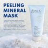 Alma K Peeling Mineral Mask - Exfoliating Face Mask with Avocado Butter and Oil - Face Peel with Dead Sea Minerals - Moisturizing Face Mask - 3.4 oz