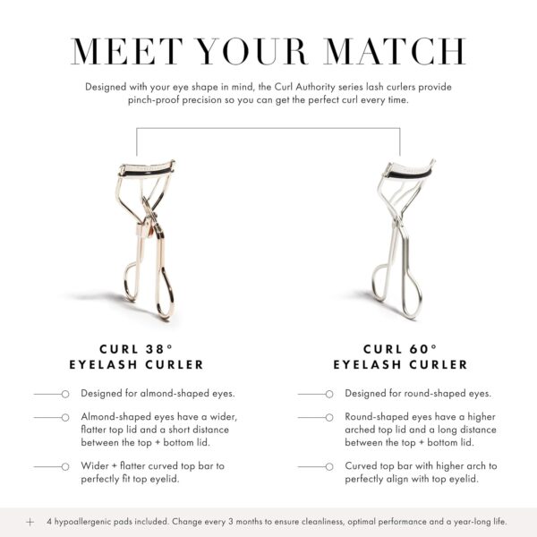 Tweezerman Curl 38" Lash Curler Model No. 1055-PKR