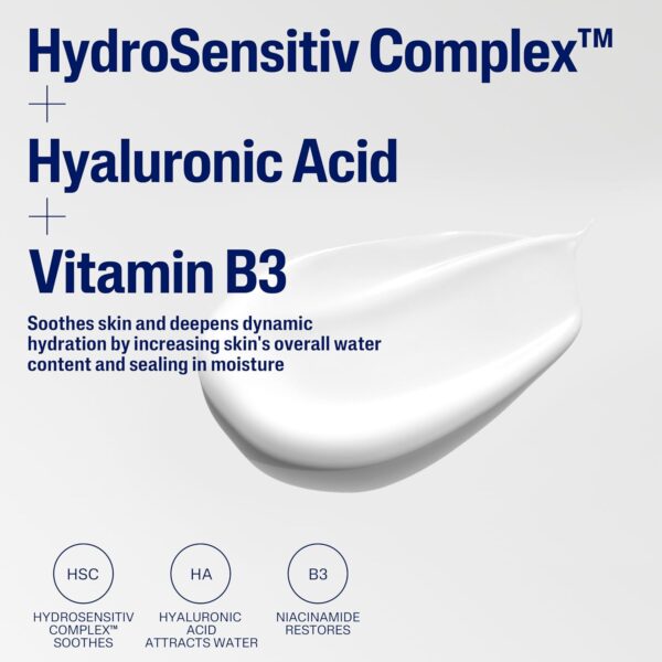 Cetaphil Deep Hydration Healthy Glow Daily Face Cream, 1.7 oz, 48 Hour Dry Skin Face Moisturizer for Sensitive Skin, With Hyaluronic Acid, Vitamin E & Vitamin B5