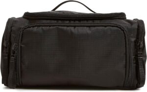 Vera Bradley Ripstop Large Travel Cosmetic Makeup Organizer Bag, Black
