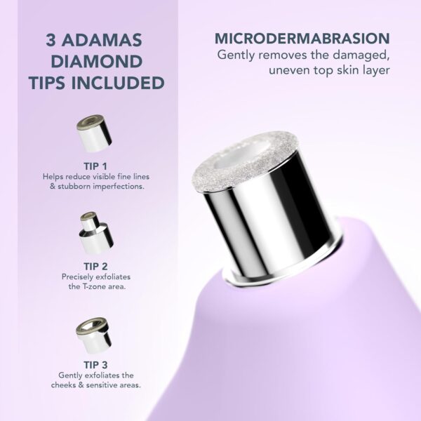 FOREO KIWI derma Microdermabrasion Machine Whitehead & Black Head Remover for Face - Skin Care Tools - Blackhead Extractor - No Pore Strips Suction - Vacuum Blackhead Remover