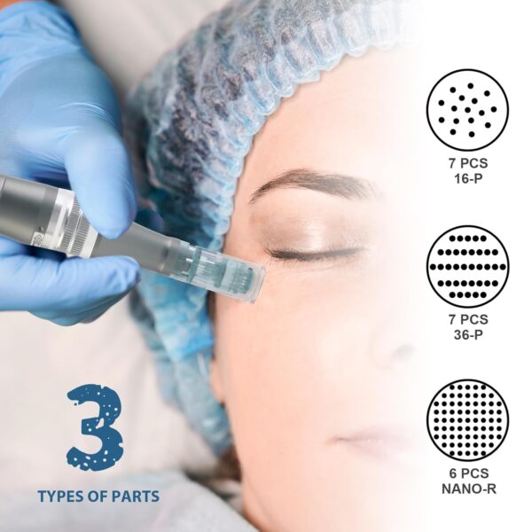 Microneeding Derma Roller Pen |Micro Needle Roller Pen for Home Use Microneedle Roller Pen for Women Men Tools