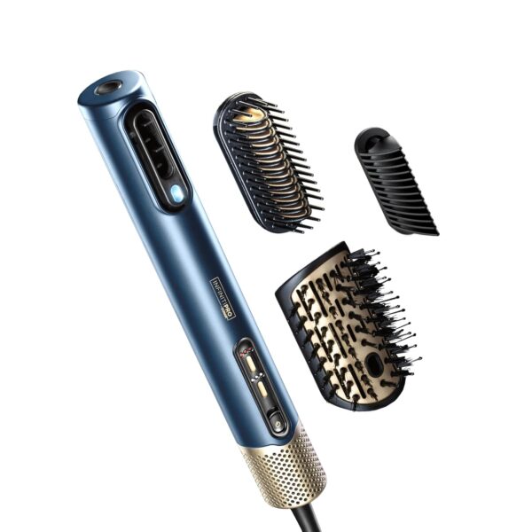 DigitalAIRE Hair Dryer | Drying Wand, Straightener, Styler, All in One | Powerful, Fast Blow Dryer with High Performance Straightening Brush, Volumizing Brush, and Styling Pick