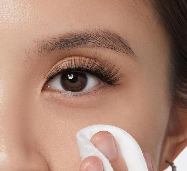 KISS Lash Purify Eye Makeup Remover & False Eyelash Cleanser/Conditioner, Gentle 3-in-1 Formula Removes Lash Glue & Waterproof Makeup, Net Wt. 50 ml (1.69 US fl. oz.)