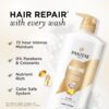 Pantene Conditioner, Daily Moisture Renewal - Pro-V Nutrients for Dry, Color-Treated, Straight to Curly Hair, 72-Hour Hydration & Softness, 25.1 Oz Each, 2-Pack + Miracle Rescue Shot (0.5 Oz)