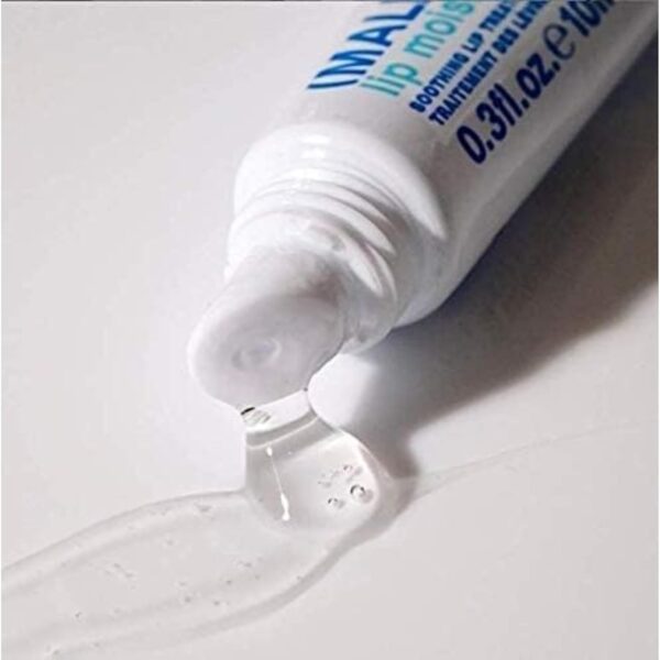 Malin + Goetz Lip Moisturizer for men and women, long lasting hydrating, soothing lip repair treatment, fragrance and color free, vegan and cruelty free