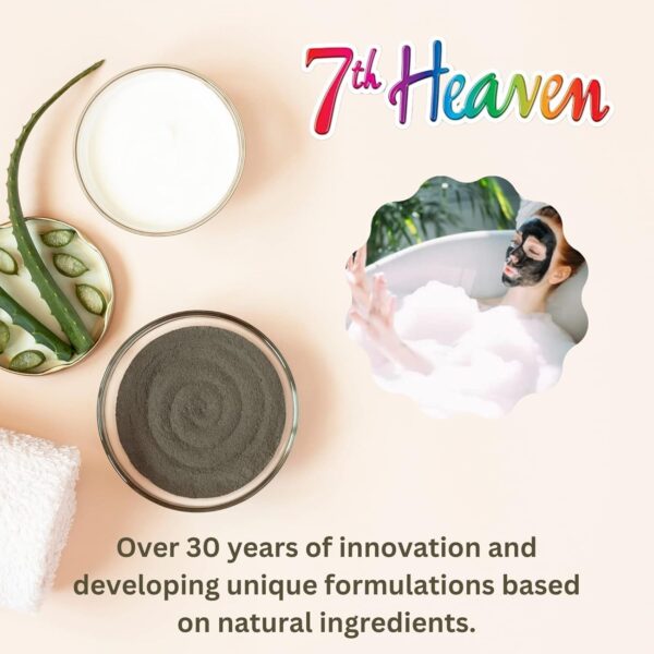 7th Heaven Tea Tree Easy Peel-Off Face Mask, Parabens Free, Green, 3-Pack of 0.3 Fl Oz each, 3 Sachets