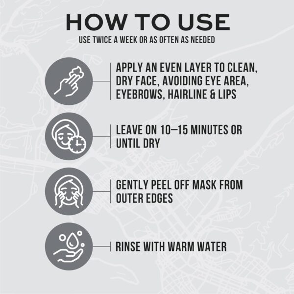 Freeman Exotic Blends Facial Mask 4 Piece Set, Peel-Off & Jelly Masks, Cleansing, Pore-Clearing & Hydrating Facial Masks, For All Skin Types, Includes Silicone Mask Brush, Vegan & Cruelty-Free