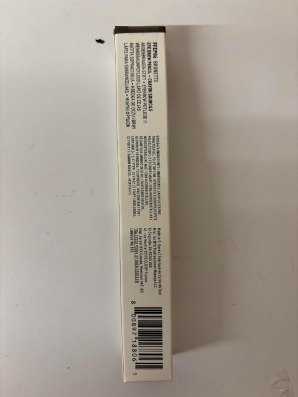 NYX PROFESSIONAL MAKEUP Fill & Fluff Eyebrow Pomade Pencil, Brunette