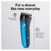 Braun Electric Razor for Men, Series 3 310s Electric Foil Shaver, Rechargeable, Wet & Dry