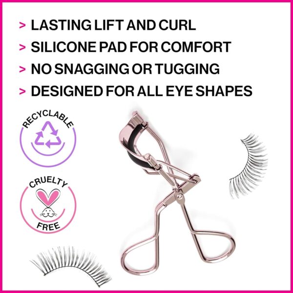 Wet n Wild High On Lash Eyelash Curler with Comfort Grip (Pack of 2)