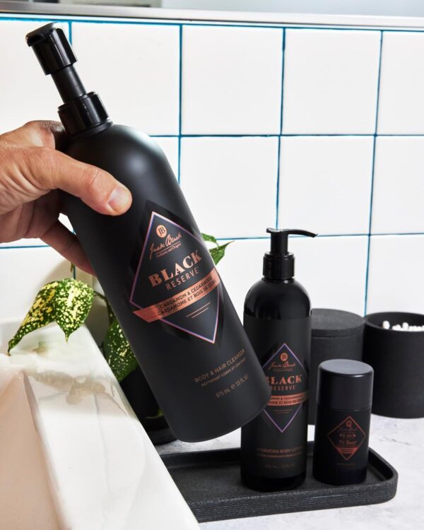 Jack Black Body Collection Set for Men - Mens Body Wash, Pit Boss Men's Deodorant, Body Lotion, Grooming Kit
