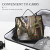Hanging Toiletry Bag for Women Men Portable Waterproof Makeup Bag Organizer Italian Town Street Travel Toiletry Bag