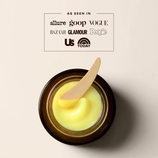 True Botanicals Ginger Turmeric Cleansing Balm | Removes Makeup, Sunscreen & Dirt - Not Moisture | Dermatologist Tested, All Natural, Vegan, Clinically Proven | 3.4 fl oz | 100 ml