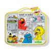 wet n wild Sesame Street Makeup Bag - Portable Cosmetics Case, Flexible Cotton Material, Full-Zip Closure, Large Capacity, Perfect for Travel, Cruelty-Free
