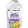 Dickinson's Micellar Cleansing Witch Hazel, An All-in-1 Makeup Remover, Pore Refiner, Skin Cleanser and Toner; Alcohol Free with Aloe, for Sensitive Skin, 8oz