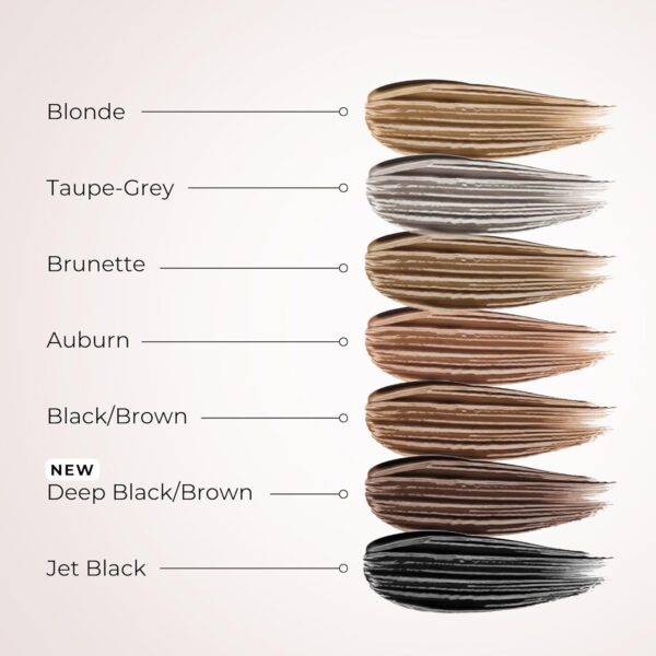 WUNDERBROW Eyebrow Gel, Waterproof, Smudgeproof, Lasts for Days, Shade: Brunette, Vegan and Cruelty-Free