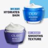 Olay Hyaluronic Acid Face Moisturizer, Instant Hydration for Women, Fragrance-Free - Dry Skin Solution, Glowing, Smoothing, Plumping, Renewing - Niacinamide, Amino Peptides 1.7 Oz