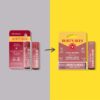 Burt's Bees Lip Tint Balm, Long Lasting 2 in 1 Duo Tinted Balm Formula, Color Infused with Hydrating Shea Butter for a Natural Looking Buildable Finish, Red Dahlia, 1 Tube