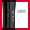 Revlon Smooth and Straight Ceramic Flat Iron | Fast Results, Smooth Styles (1 in)