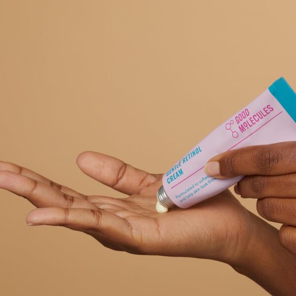 Good Molecules Gentle Retinol Cream - Retinol Night Cream for Collagen Production, Skin Tightening Recipe with Bakuchiol, Anti-Aging Skin Care For Face