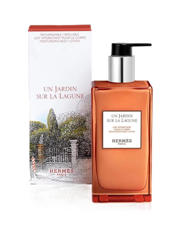 Hermes Un Jardin Sur La Lagune Moisturizing Body Lotion, 6.5 Unisex (Refillable)
