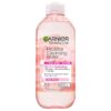 Garnier Micellar Water with Rose Water and Glycerin, Hydrating Facial Cleanser & Makeup Remover, For All Skin Types, Vegan, Cruelty Free, 13.5 Fl Oz (400mL), 1 Count