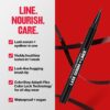 REVLON ColorStay Lash Serum + Liner, Waterproof Eyeliner, Healthier Looking Eyelashes, Smudge-Resistant Flexible Brush Tip, 001 Blackest Black